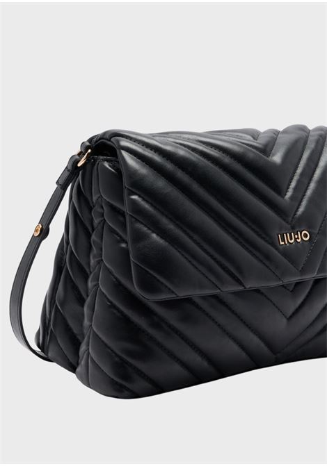Borsa hobo media matelassé NERA Liu Jo | AF5188E042622222
